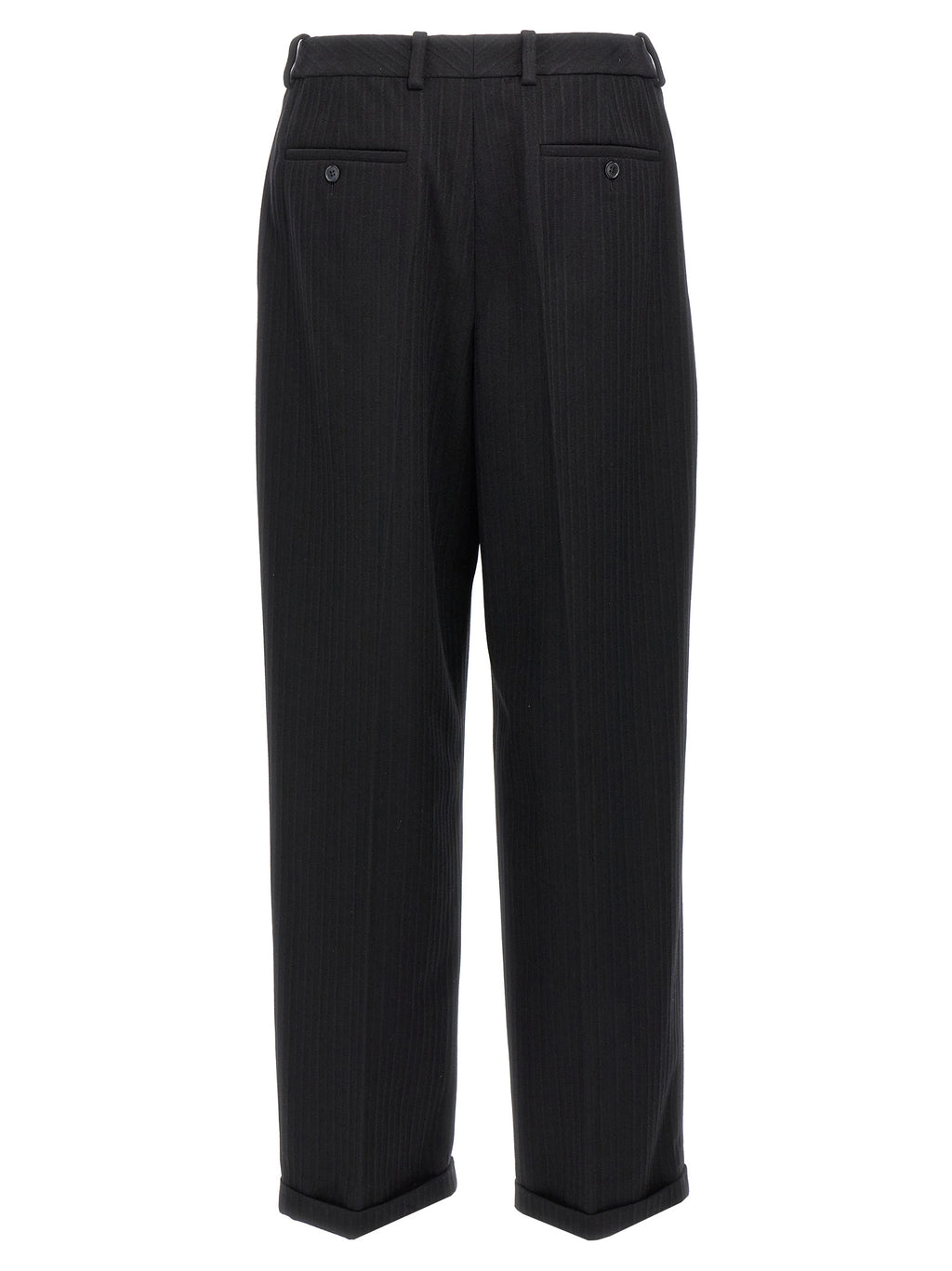 Saint Laurent Black Wool Dress Pants