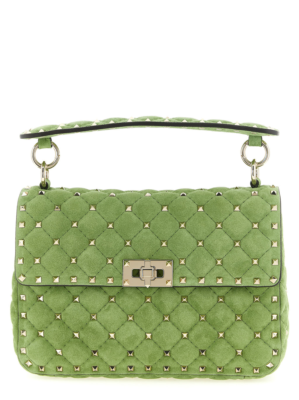 Valentino Garavani Bicolor Calfskin Shoulder Bag