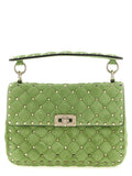Valentino Garavani Bicolor Calfskin Shoulder Bag