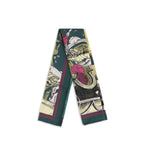 Burberry Bicolor Silk Scarf