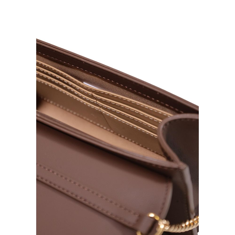Love Moschino Brown Polyethylene Handbag