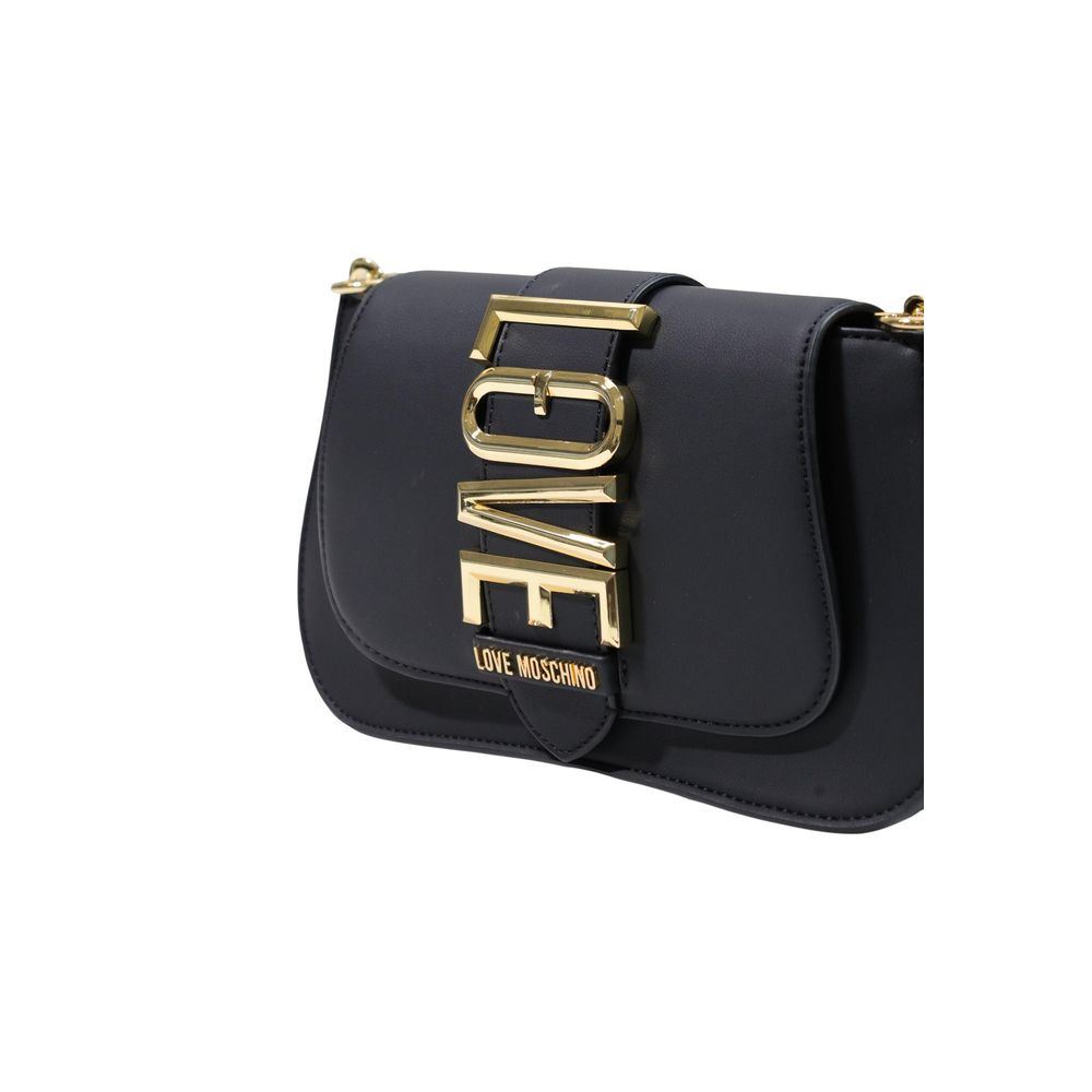 Love Moschino Black Polyethylene Handbag