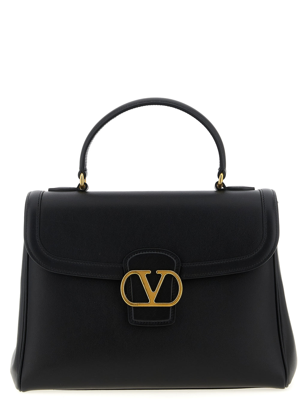 Valentino Garavani Black Calfskin Handbag