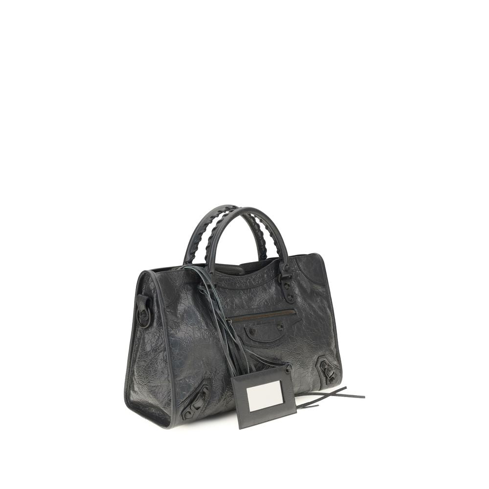 Balenciaga Gray Lamb Ovis Aries Shoulder Bag