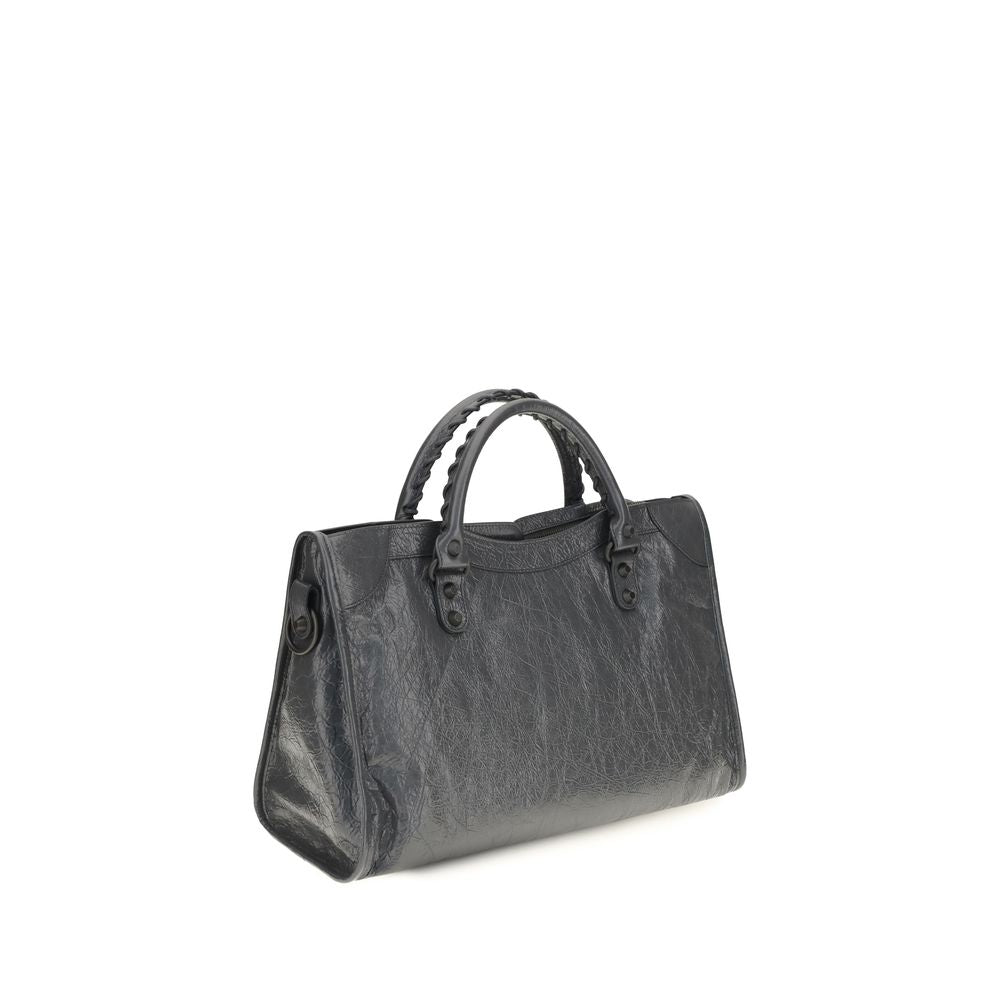 Balenciaga Gray Lamb Ovis Aries Shoulder Bag