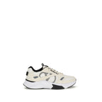 Valentino Garavani White Fabric Low Top Sneakers