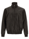 Valentino Garavani Black Calfskin Leather Jacket
