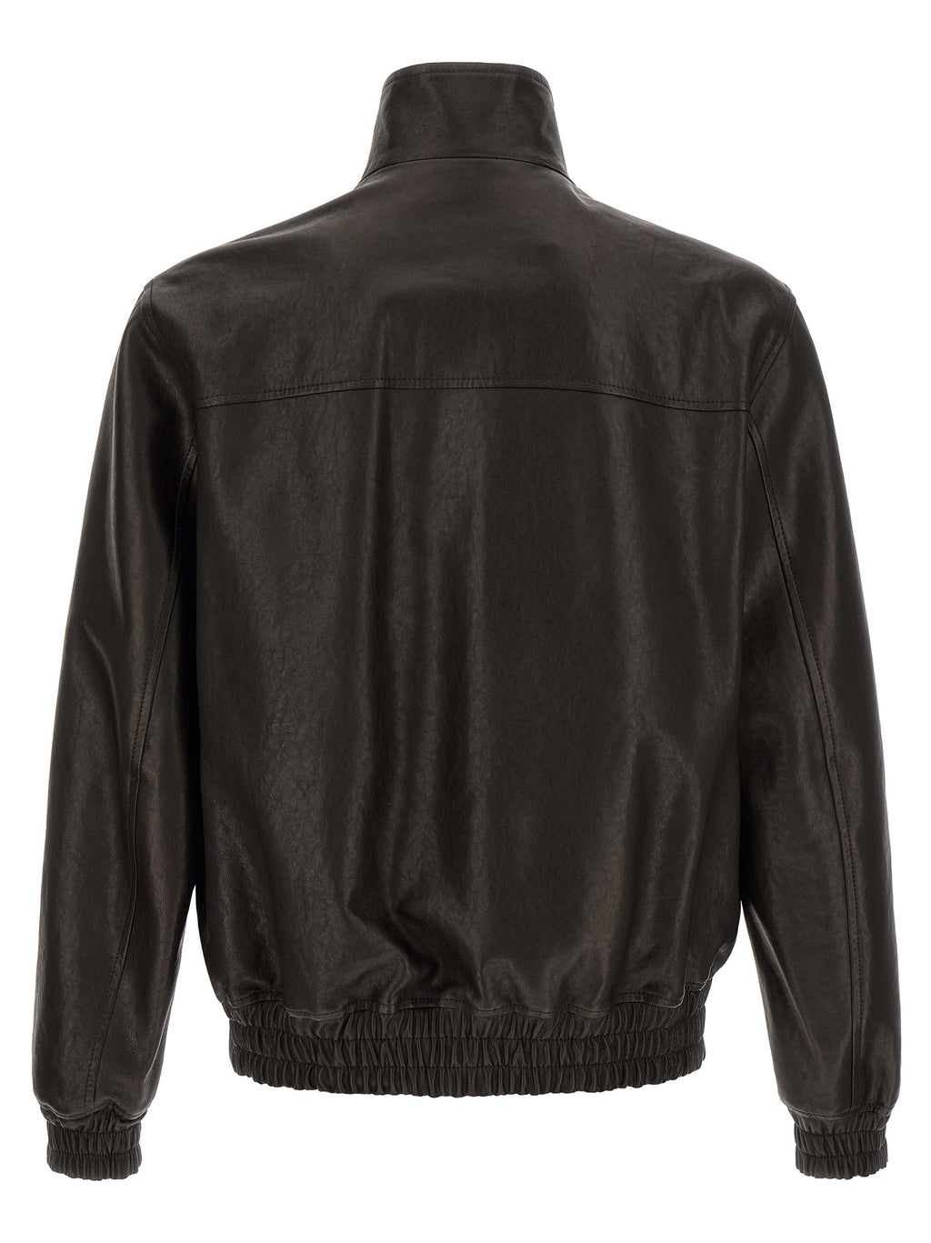 Valentino Garavani Black Calfskin Leather Jacket
