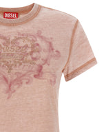 Diesel Multicolor Polyester T-Shirt