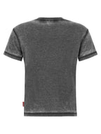 Diesel Gray Polyester T-Shirt
