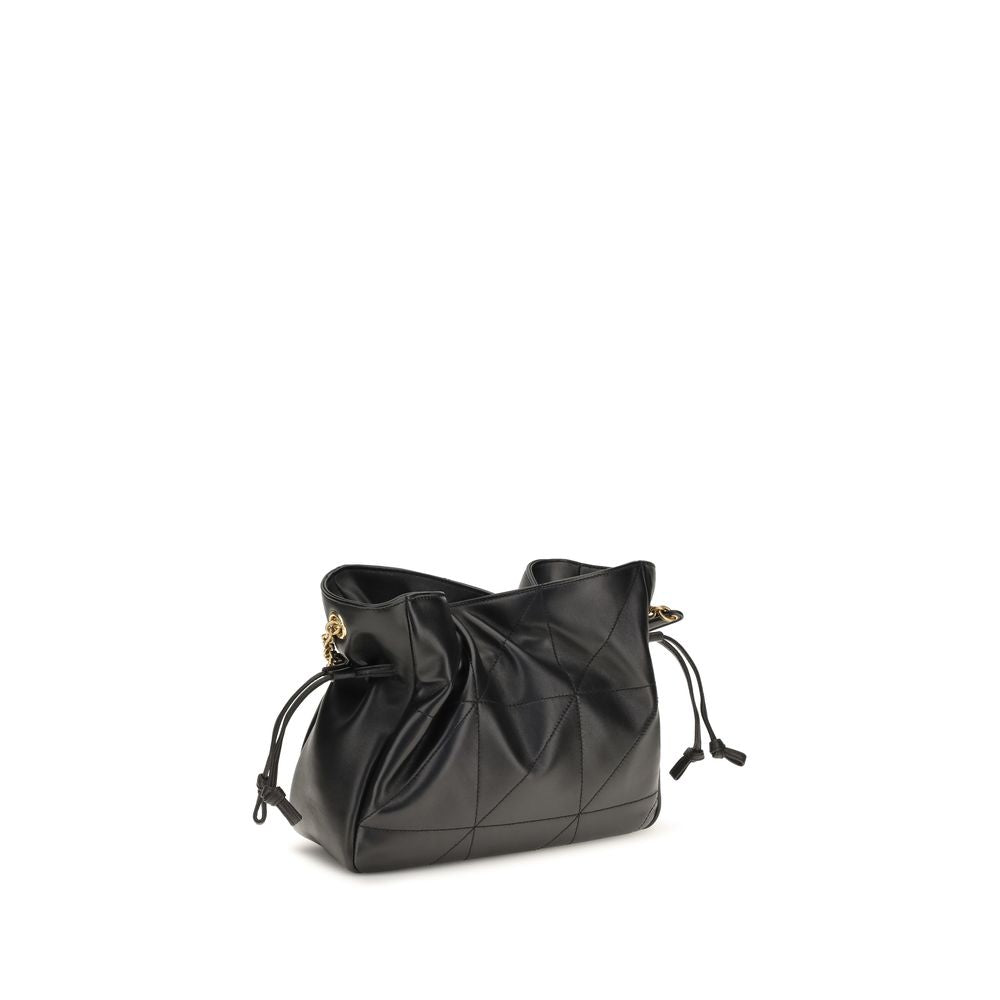 Saint Laurent Black Lamb Ovis Aries Clutch Bag