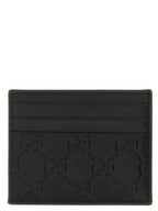 Gucci Black Calfskin Cardholder