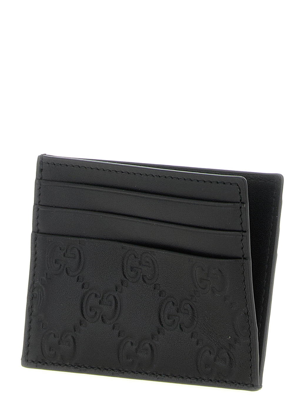 Gucci Black Calfskin Cardholder