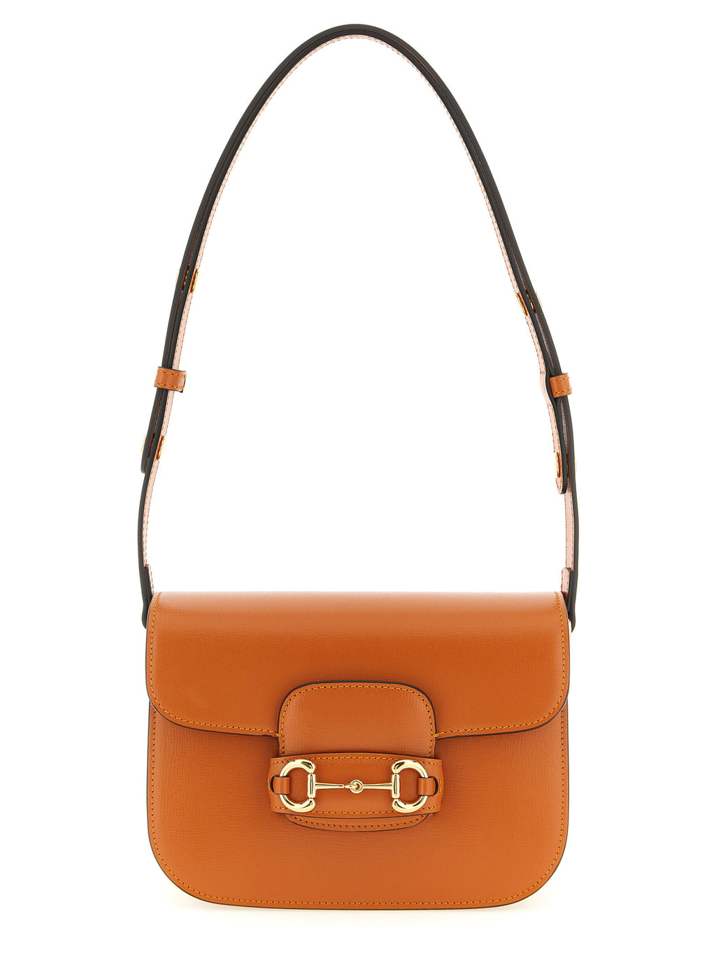 Gucci Orange Calfskin Shoulder Bag