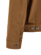 Gucci Brown Cotton Full-Length Jacket