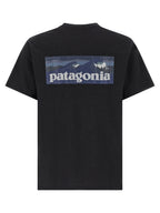PATAGONIA Black Cotton T-Shirt