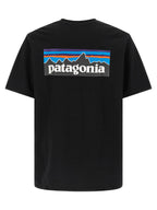 PATAGONIA Black Cotton T-Shirt