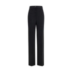 Valentino Garavani Black Wool Oves Aries Flared Pants