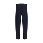 Dolce & Gabbana Blue Wool Oves Aries Dress Pants