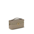 Tory Burch Gray Calf Leather Bos Taurus Wallet