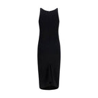 Jacquemus Black Viscose Casual Dress