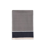 Saint Laurent Blue Silk Scarf