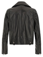 Diesel Black Cowhide Leather Jacket