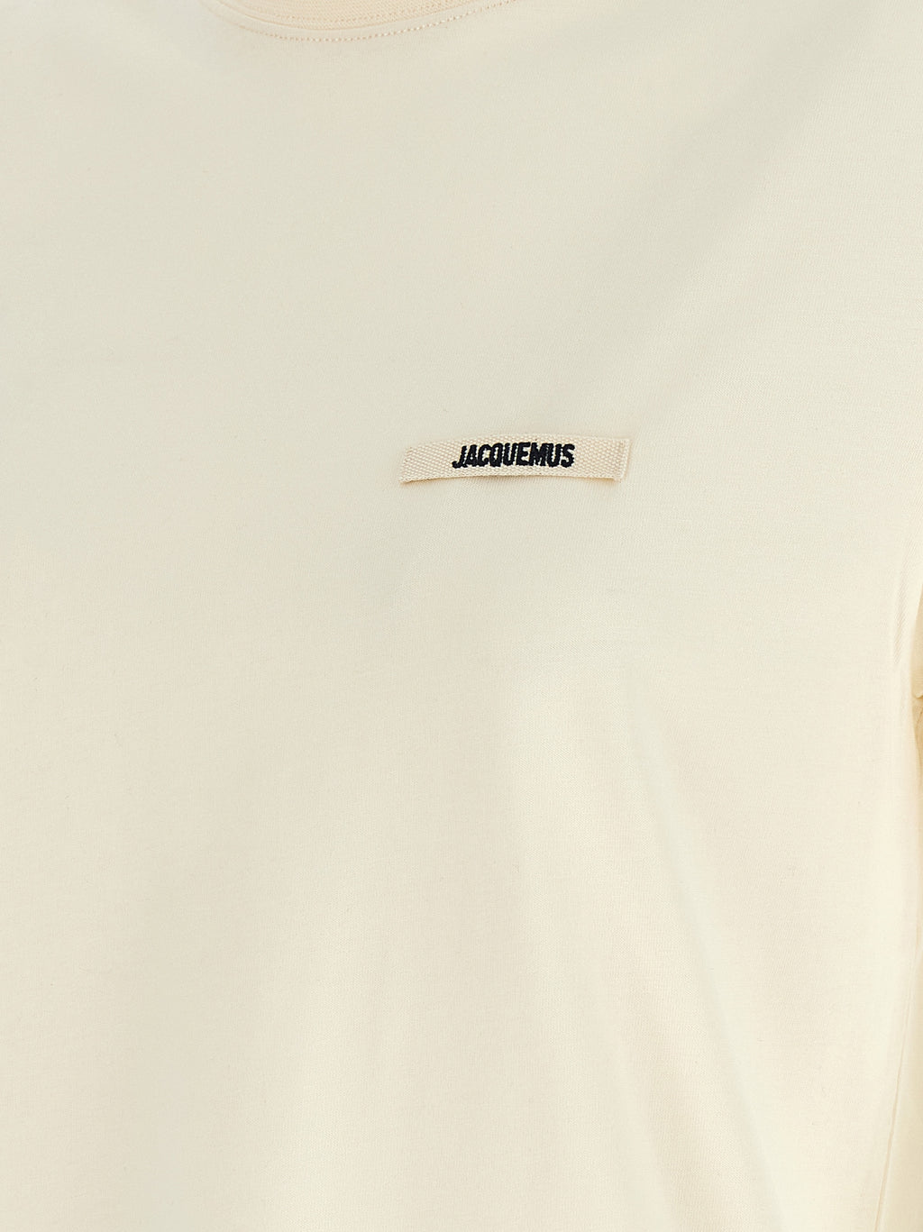 Jacquemus Beige Cotton T-Shirt