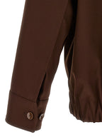 Gucci Brown Wool Full-Length Jacket