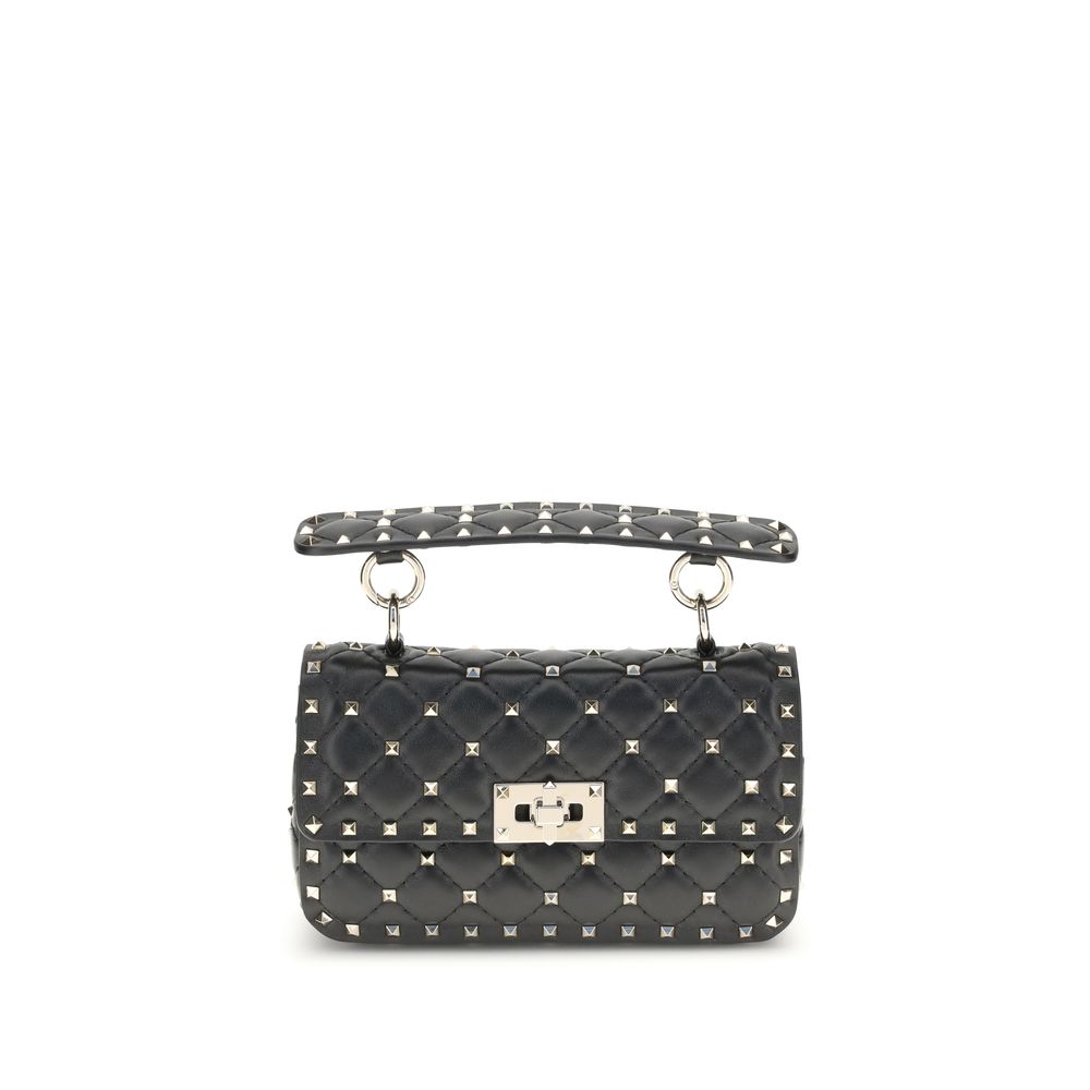 Valentino Garavani Black Lamb Ovis Aries Handbag