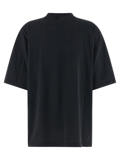 Balenciaga Black Cotton T-Shirt