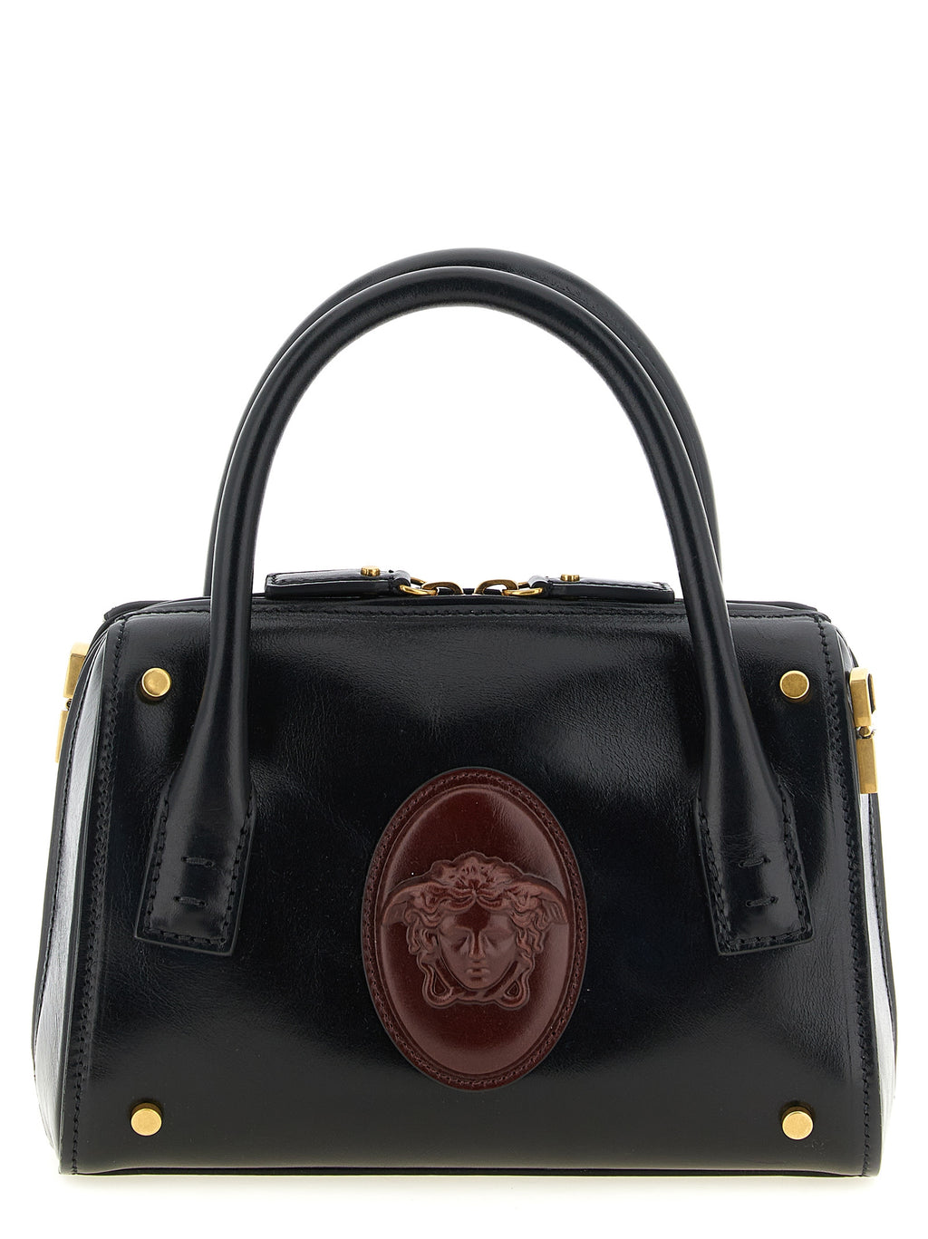 Versace Black Calfskin Handbag