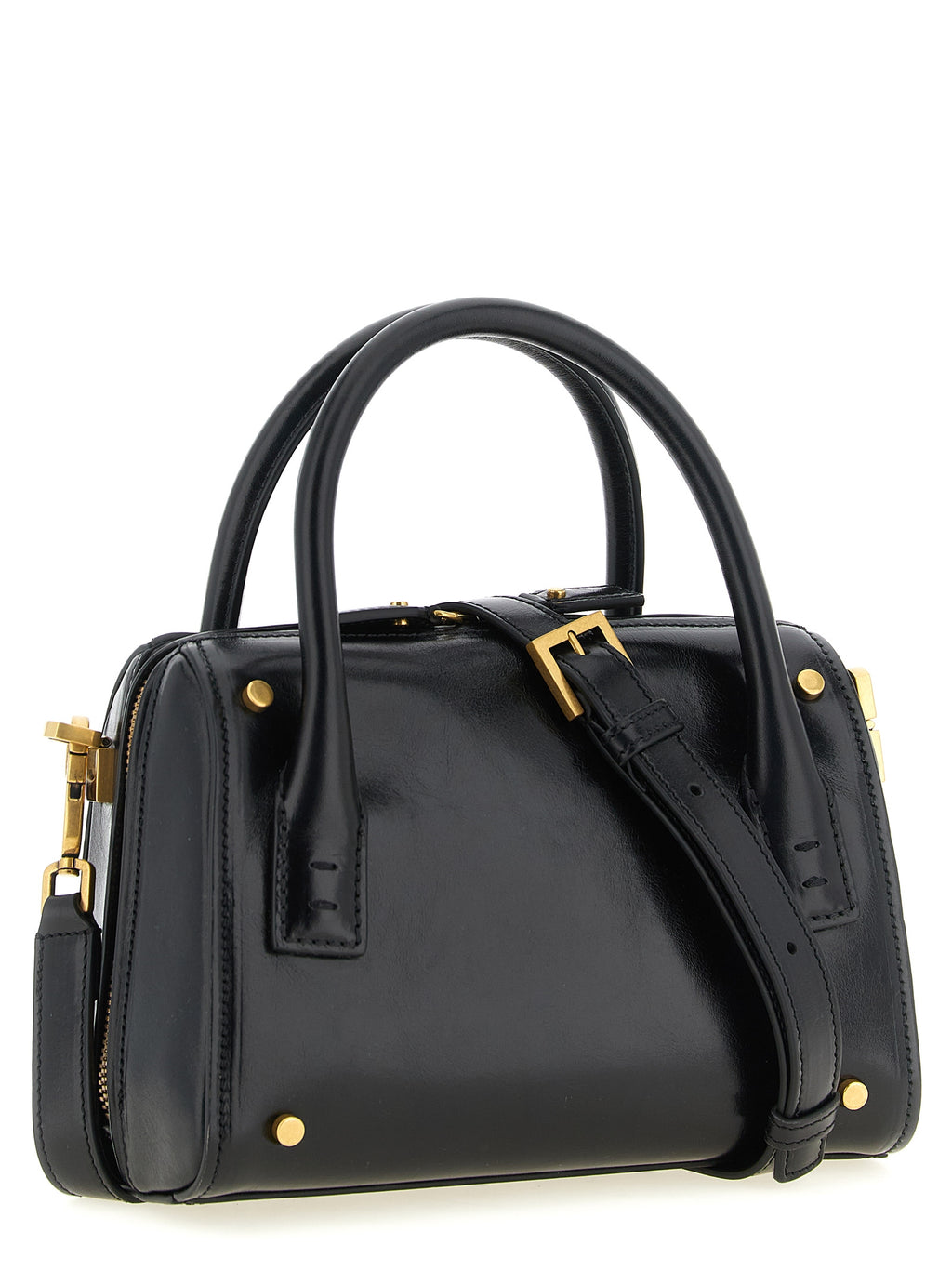 Versace Black Calfskin Handbag