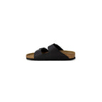 Birkenstock Black Synthetic Flat Sandals