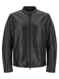 Diesel Black Lamb Leather Leather Jacket