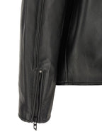 Diesel Black Lamb Leather Leather Jacket