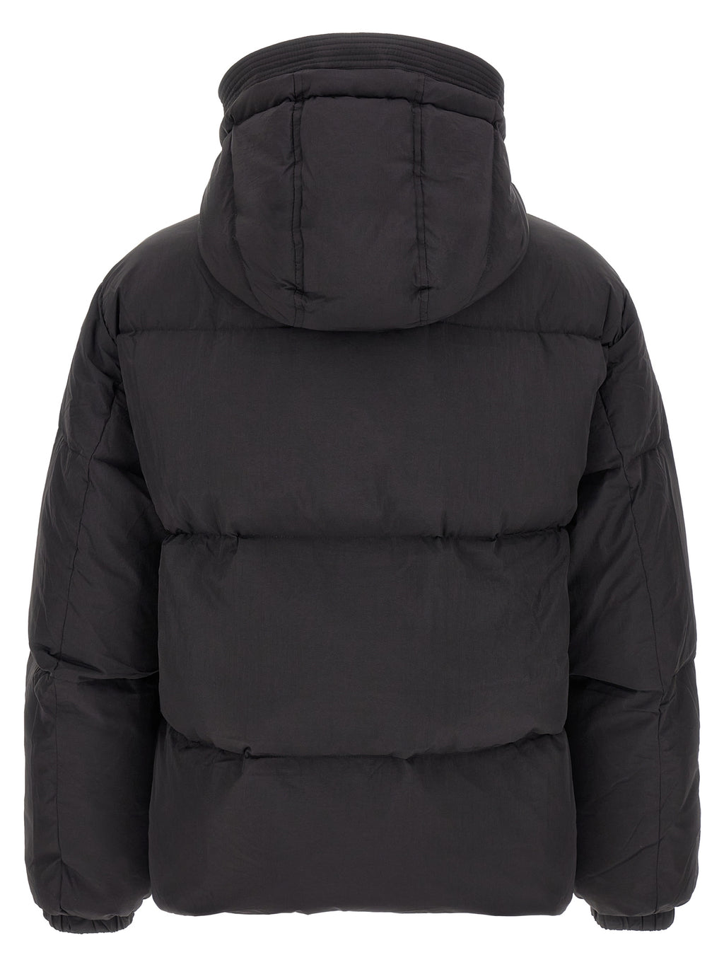 Diesel Black Polyamide Full-Length Jacket