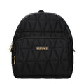 Versace Black Fabric Backpack