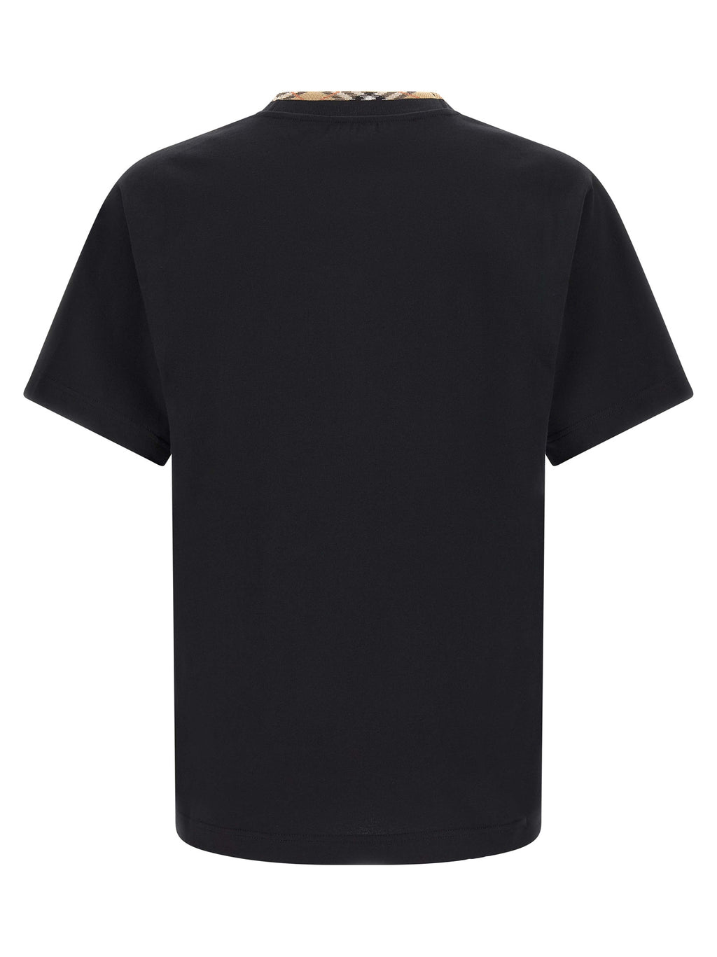 Burberry Black Cotton T-Shirt