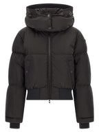 Diesel Black Polyamide Full-Length Jacket
