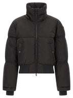 Diesel Black Polyamide Full-Length Jacket