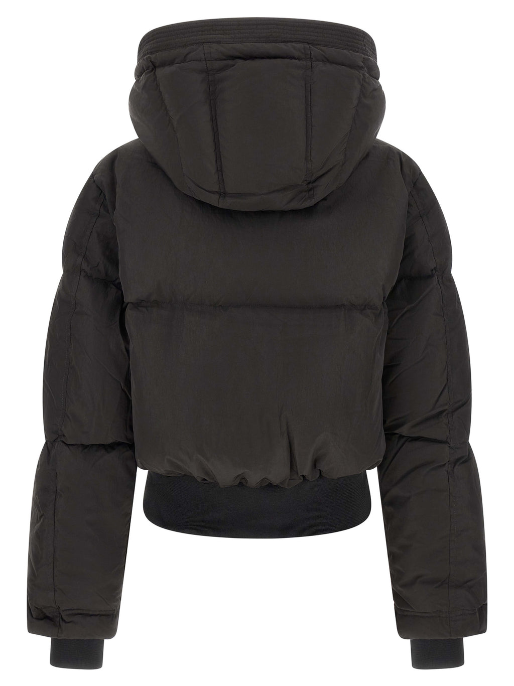 Diesel Black Polyamide Full-Length Jacket