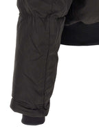 Diesel Black Polyamide Full-Length Jacket