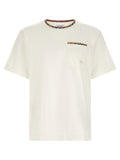 Burberry White Cotton T-Shirt