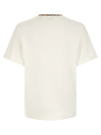 Burberry White Cotton T-Shirt