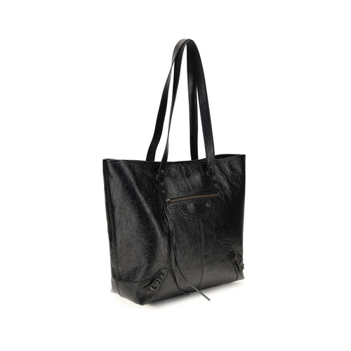 Balenciaga Black Lamb Ovis Aries Shoulder Bag