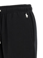 Polo Ralph Lauren Black Cotton Joggers (Workout Pants)