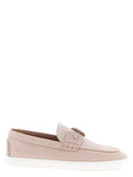 Christian Louboutin Multicolor Calfskin Slip-On Loafers