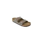 Birkenstock Gray Synthetic Strap-On Sandals
