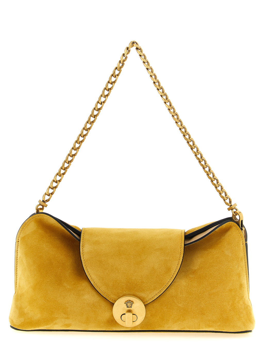 Versace Bicolor Calfskin Clutch Bag
